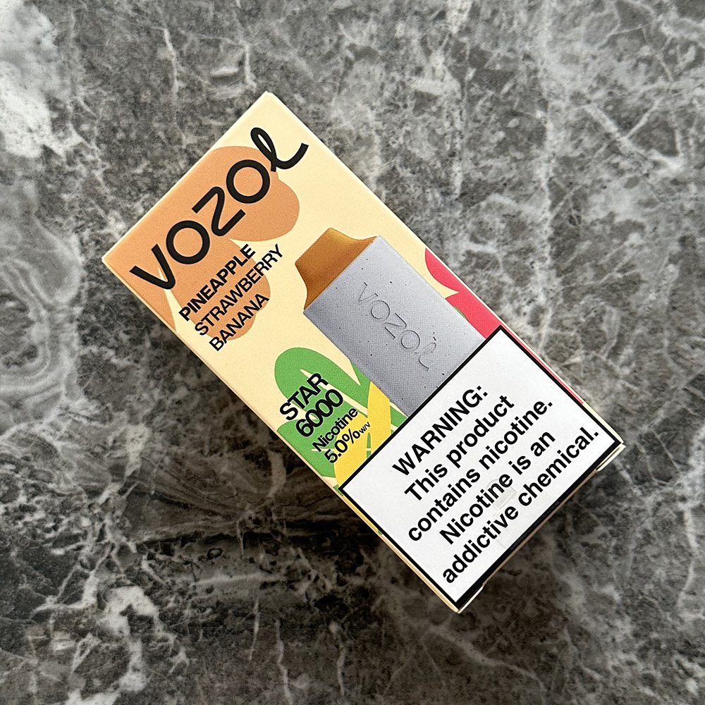 Vozol Star 6000 Pineapple Strawberry Banana 💨 ‣ Only 14€👍