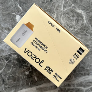 Vozol Star 6000 Pineapple Strawberry Banana 💨 ‣ Only 14€👍