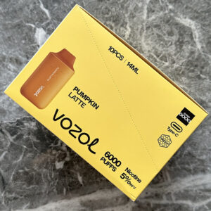 Vozol Star 6000 Pumpkin Latte 💨 ‣ Only 14€👍