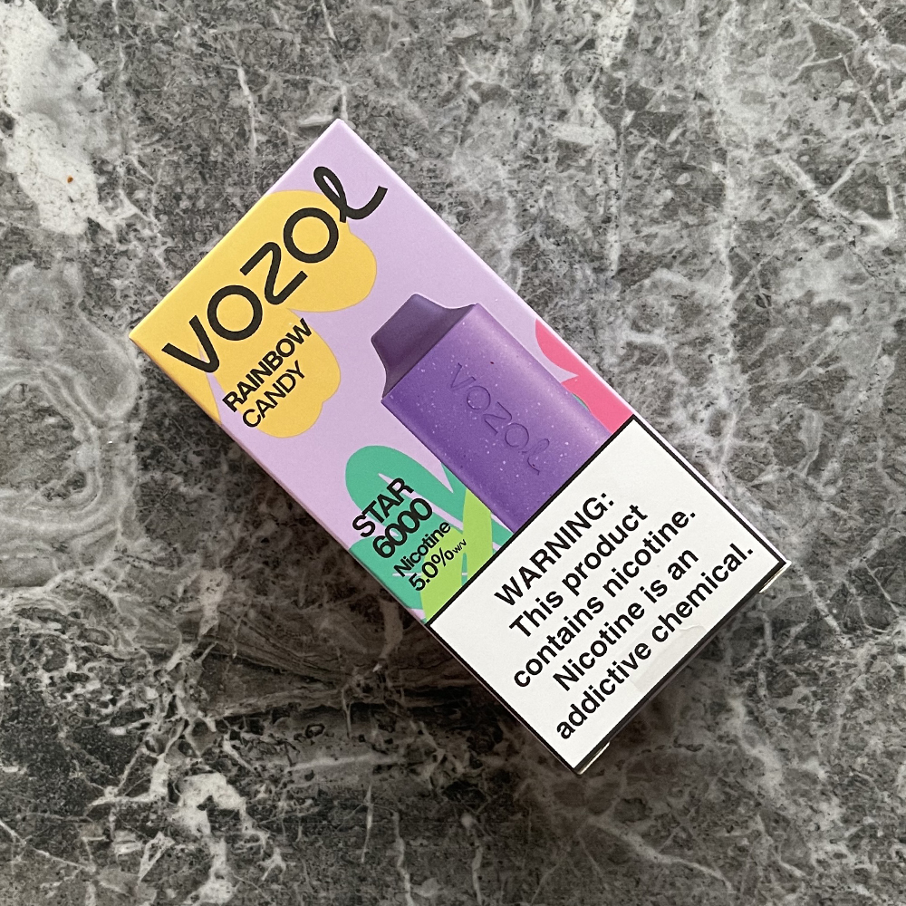 Vozol Star 6000 Rainbow Candy 💨 ‣ Only 14€👍