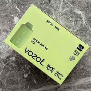 Vozol Star 6000 Sour Apple Ice 💨 ‣ Only 14€👍