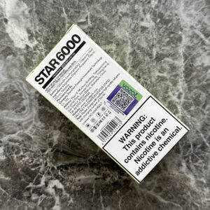Vozol Star 6000 Strawberry Kiwi Lemonade 💨 ‣ Only 14€👍