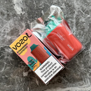 Vozol Star 6000 Strawberry Raspberry 💨 ‣ Only 14€👍