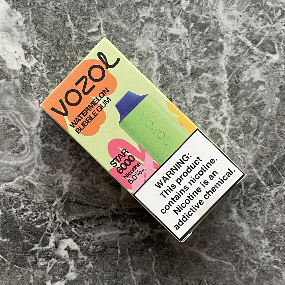 Vozol Star 6000 Watermelon Bubble Gum 💨 ‣ Only 14€👍