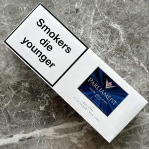 Parliament Night Blue 100's Soft 🍂 ‣ Duty Free Price ‣ 7€👍