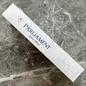 Parliament Silver Blue 🍂 ‣ Duty Free Price ‣ Only 6€👍