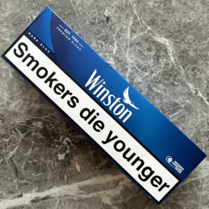 Winston Dark Blue 🍂 ‣ Duty Free Price ‣ Only 5€👍