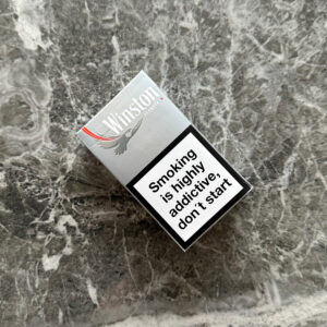 Winston Slender Gray 🍂 ‣ Duty Free Price ‣ Only 6€👍