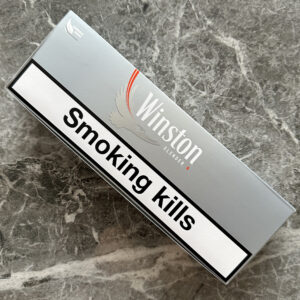 Winston Slender Gray 🍂 ‣ Duty Free Price ‣ Only 6€👍