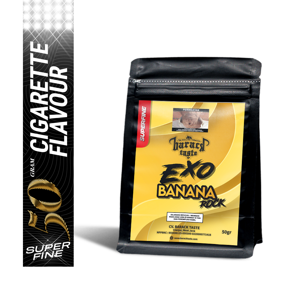 Barack Exo Banana Rock 50g 🍂 ‣ Hand Rolling Tobacco 👍