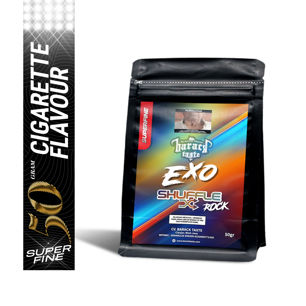 Barack Exo Shuffle Rock 50g 🍂 ‣ Hand Rolling Tobacco 👍