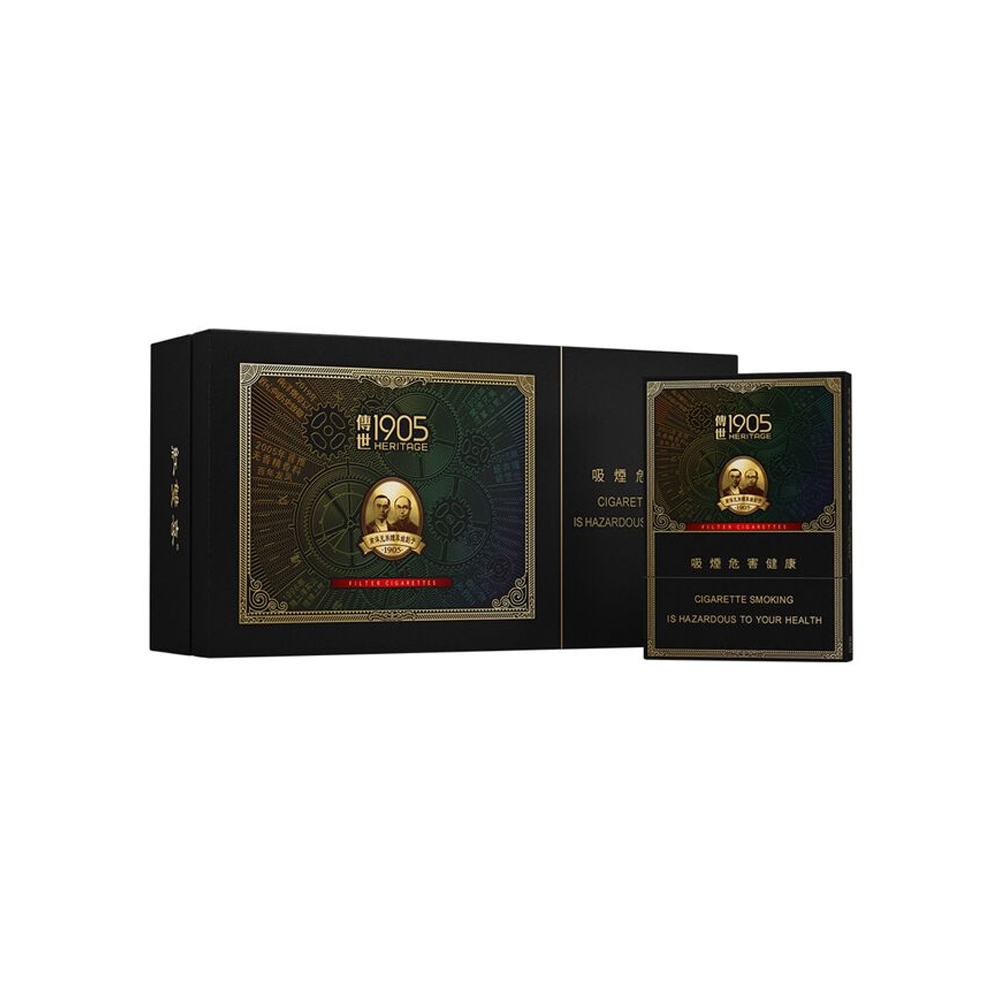 Double Happiness Heritage 1905 Black (Slims) 🍂 ‣ Only 9€ 👍