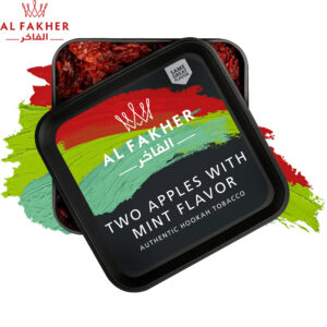 Al Fakher Two Apples With Mint 1000g 🍂 ‣ Only 40€ 👍
