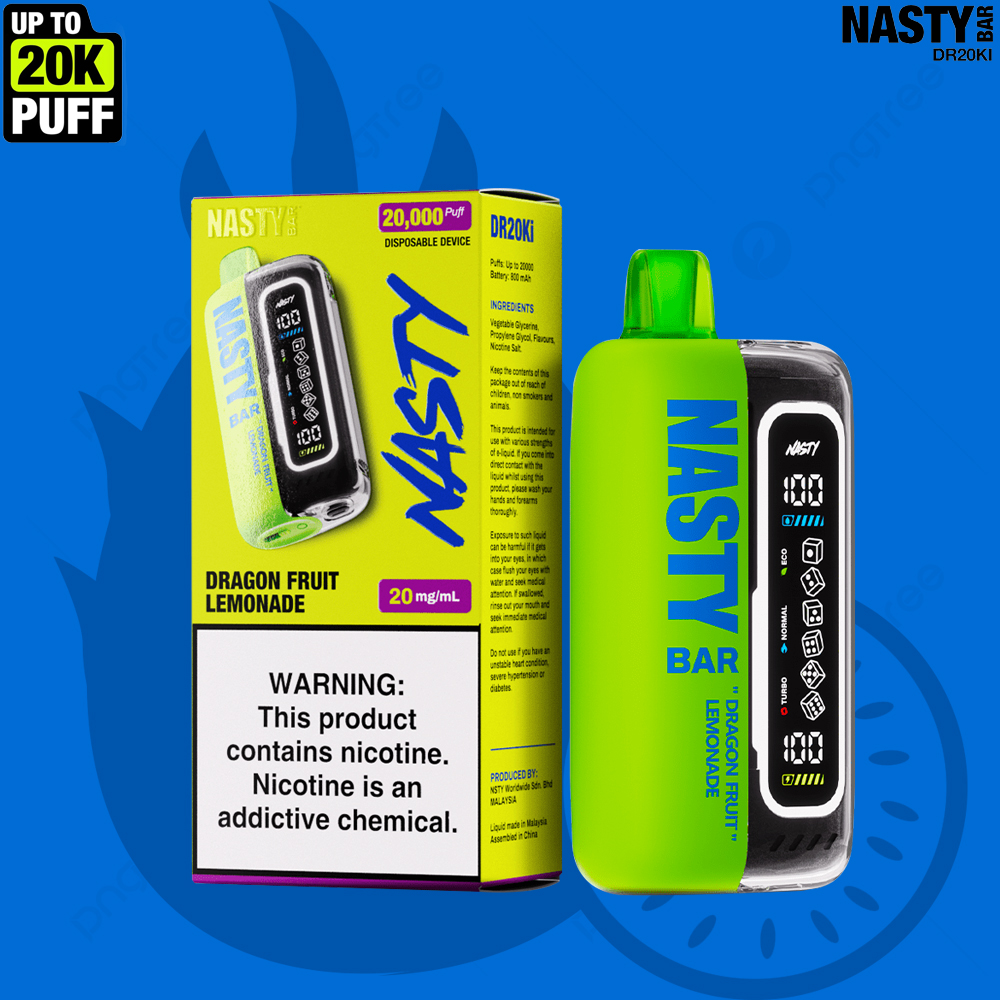 NASTY Bar DR20Ki Dragon Fruit Lemonade 💨 ‣ Disposable Vape
