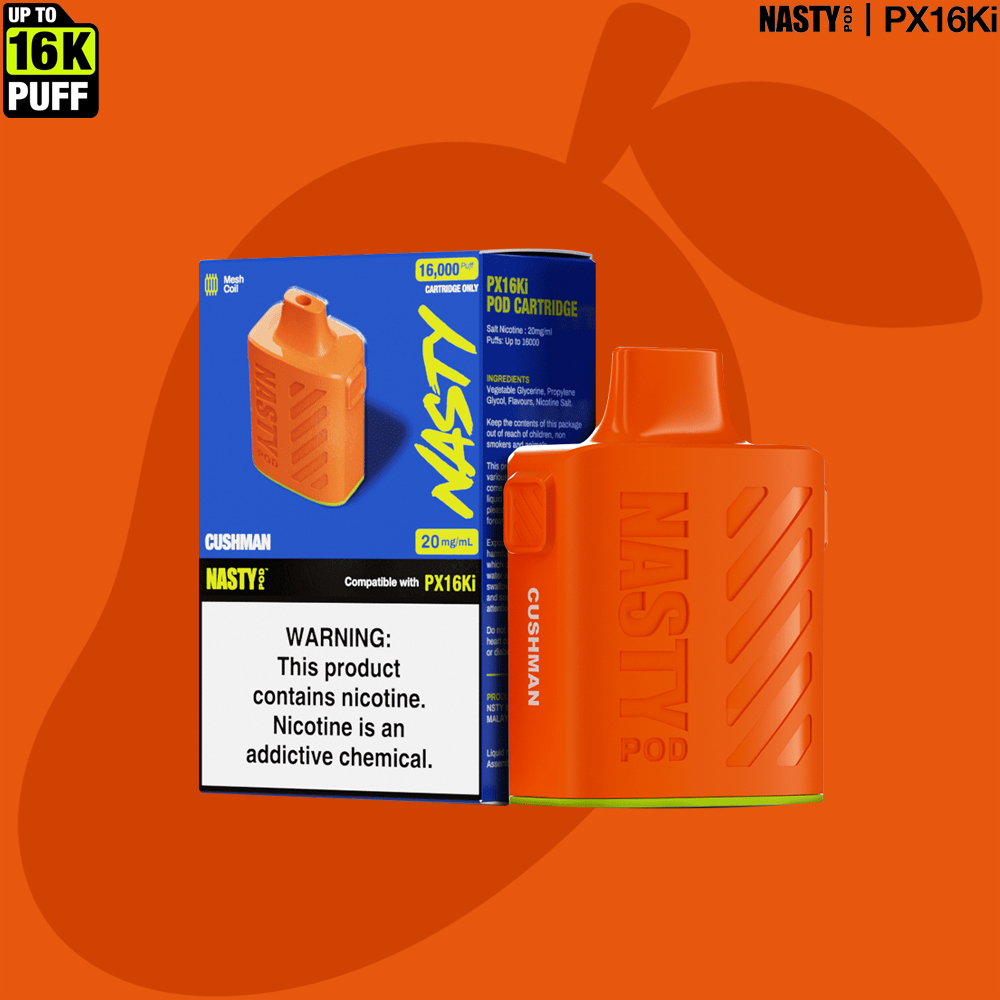 NASTY Pod PX16Ki Cushman - Prefilled Pods ‣ Vape 👍