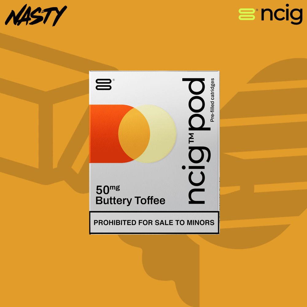 Ncig Pro Npod - Buttery Toffee ‣ NPod Flavour 👍