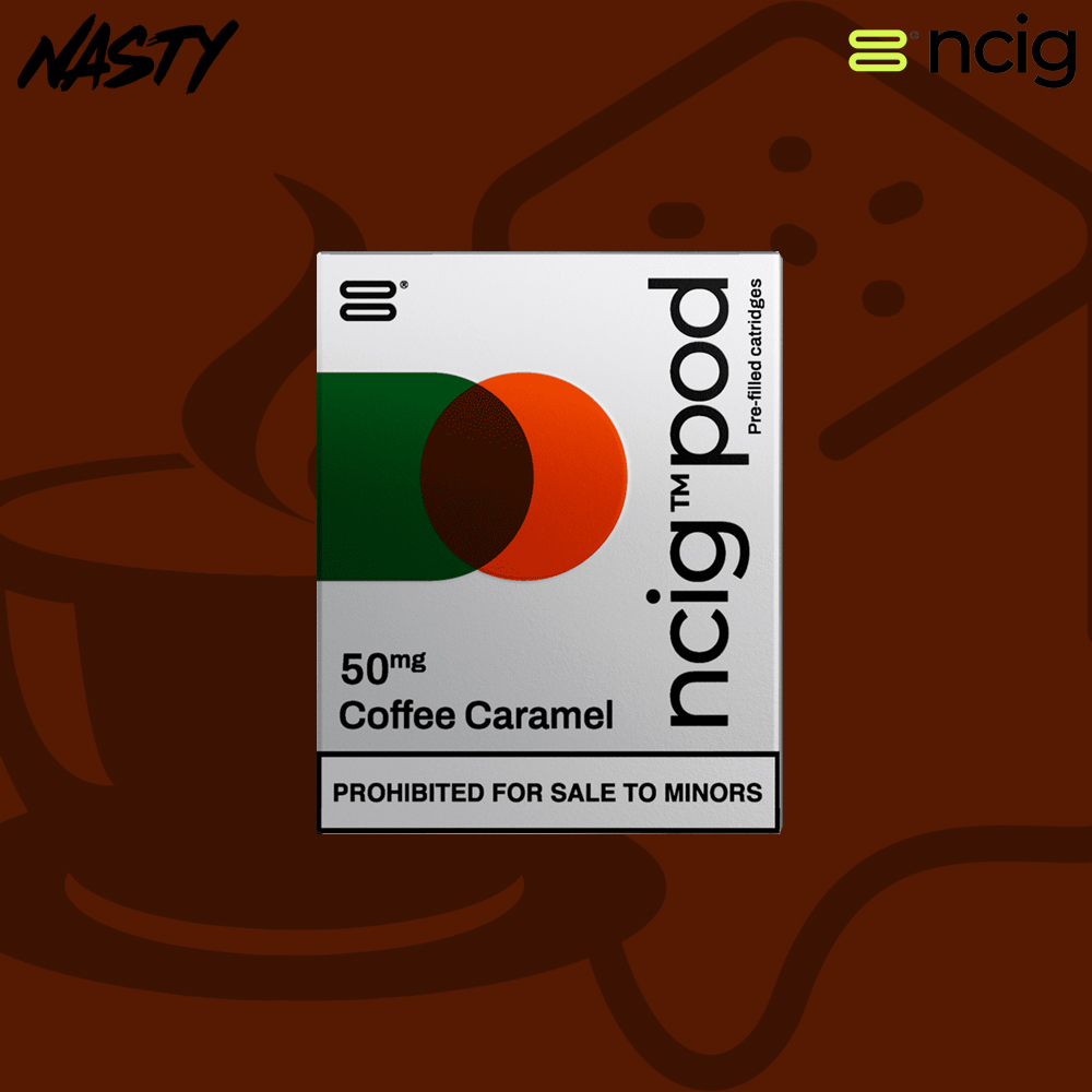 Ncig Pro Npod - Coffee Caramel ‣ NPod Flavour 👍
