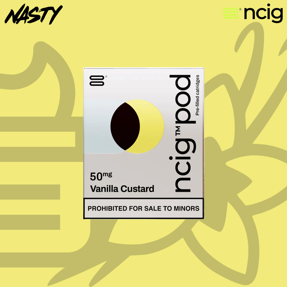 Ncig Pro Npod - Vanilla Custard ‣ NPod Flavour 👍