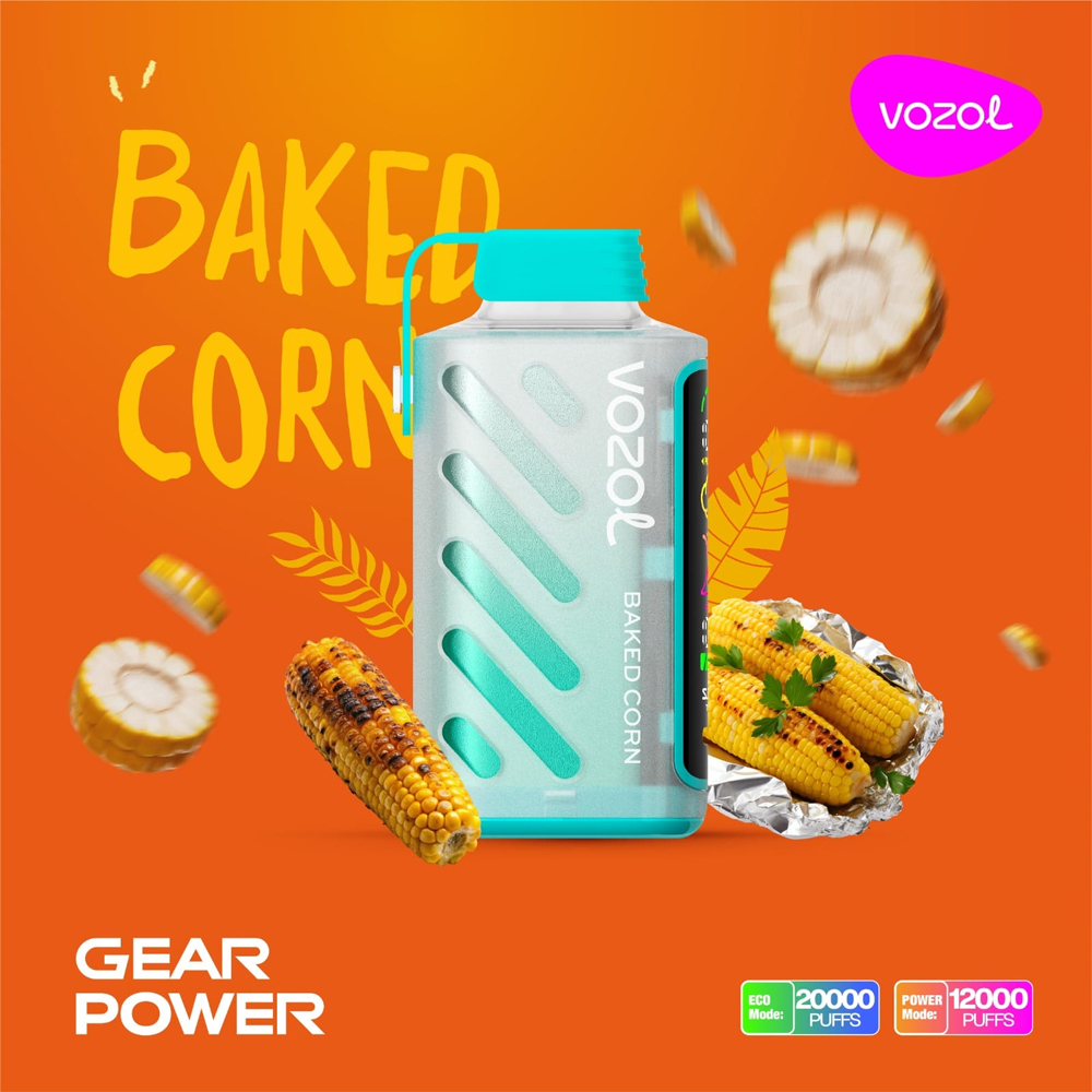 Vozol Gear Power 20000 Baked Corn 💨 ‣ Only 9€ 👍
