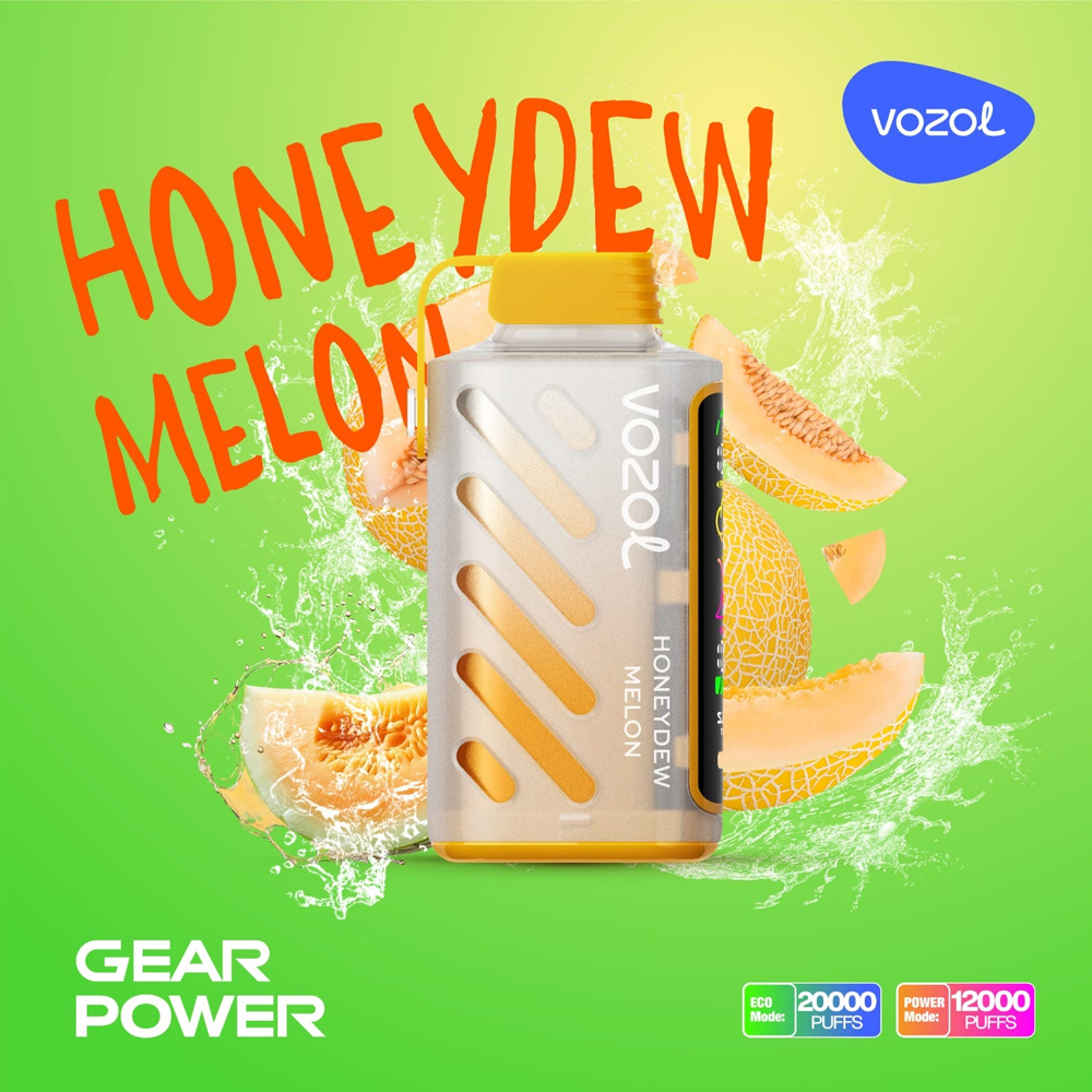 Vozol Gear Power 20000 Honeydew Melon 💨 ‣ Vape ‣ 9€ 👍