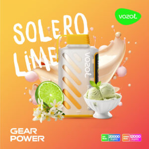 Vozol Gear Power 20000 Solero Lime 💨 ‣ Vape ‣ Only 9€ 👍
