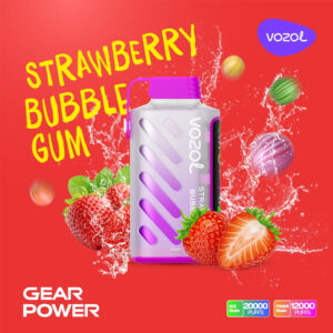 Vozol Gear Power 20000 Strawberry Bubblegum 💨 ‣ Vape ‣ 9€👍