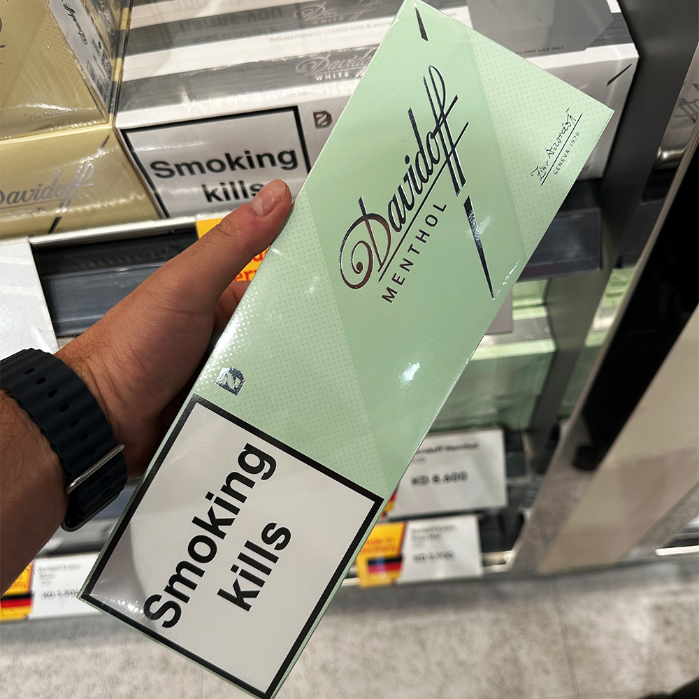 Davidoff Menthol 🍂 ‣ Duty Free Price ‣ Only 6€👍