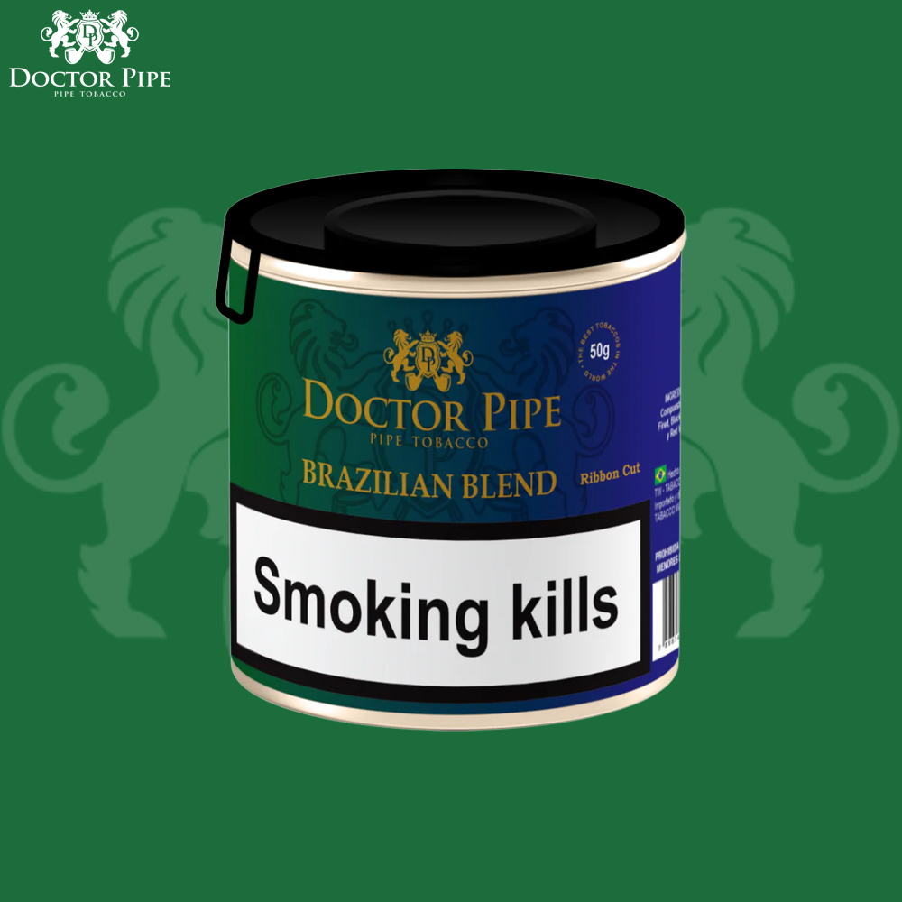 Doctor Pipe Brazilian Blend 50g Can🍂 ‣ Pipe Tobacco ‣ 17€👍