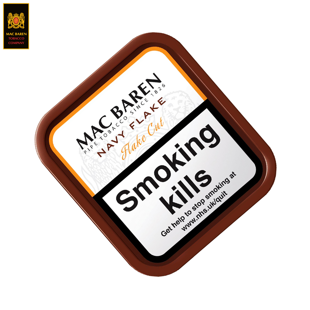 Mac Baren Navy Flake 50g 🍂 ‣ Pipe Tobacco ‣ 12€👍