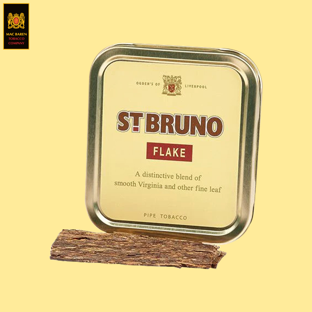 Mac Baren St. Bruno Flake 50g 🍂 ‣ Pipe Tobacco ‣ 15€👍