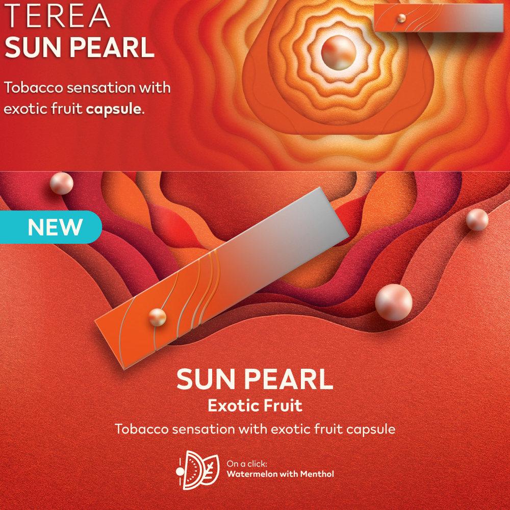 Terea Sun Pearl for IQOS 💨 ‣ Duty Free Price ‣ Only 4€👍