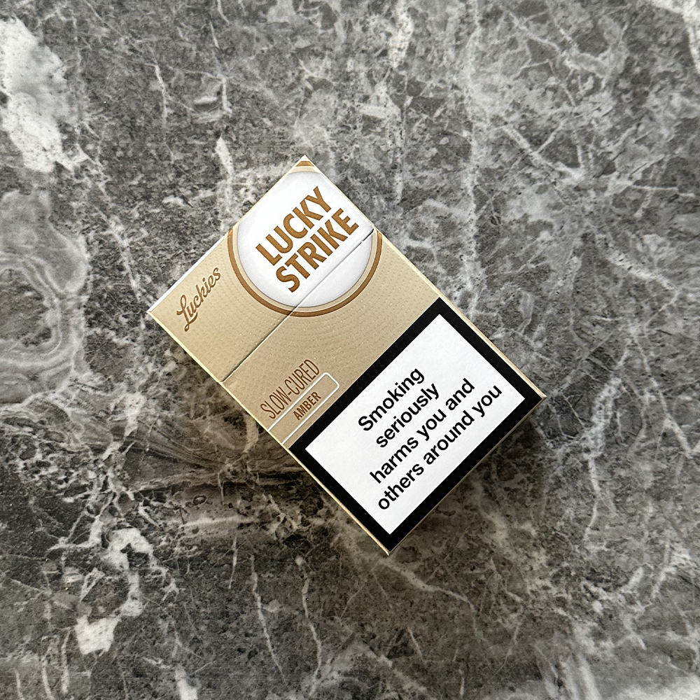 Lucky Strike Amber (Slow-Cured) 🍂 ‣ Duty Free Price ‣ 5€👍