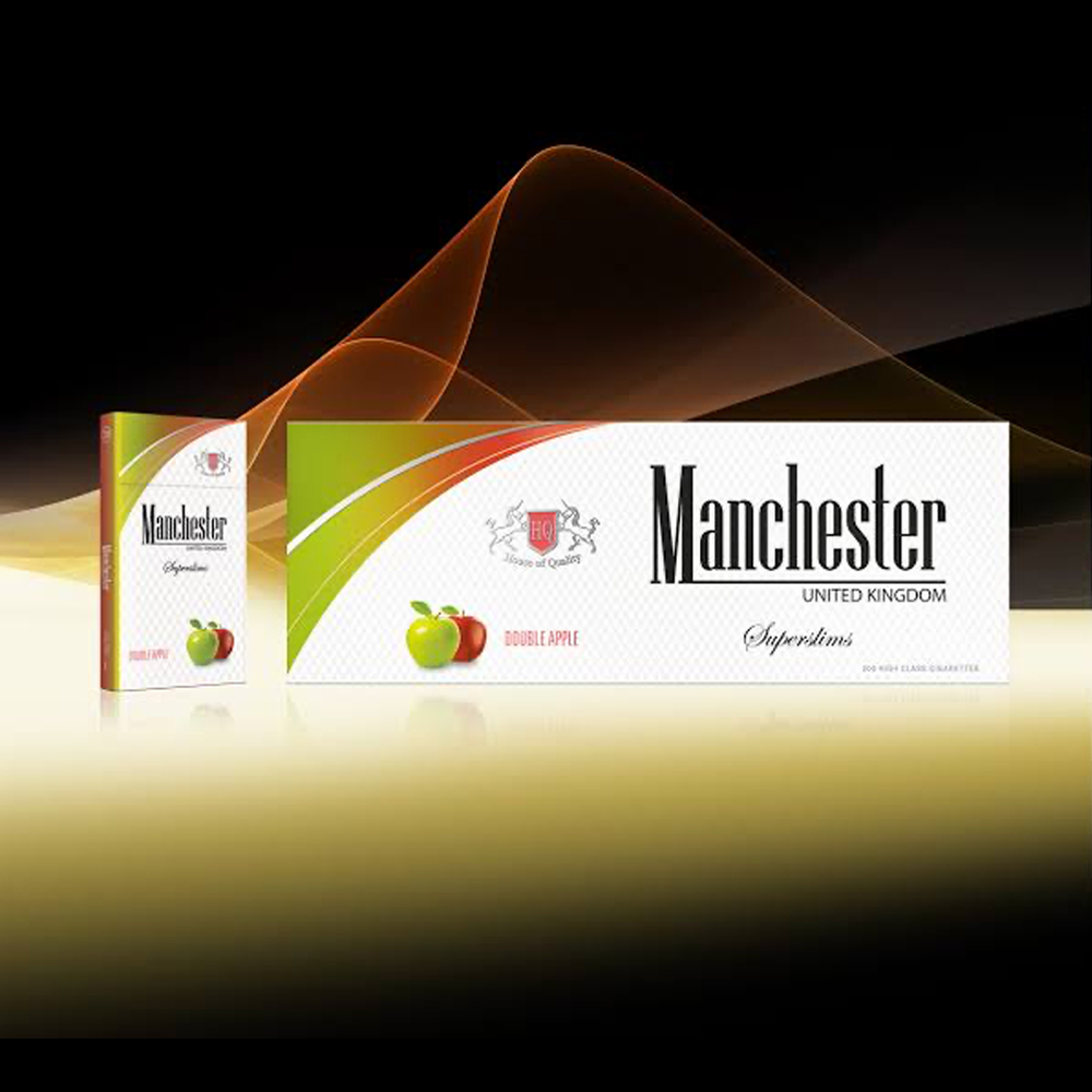 Manchester Double Apple 🍂 ‣ Duty Free Price ‣ Only 5€👍