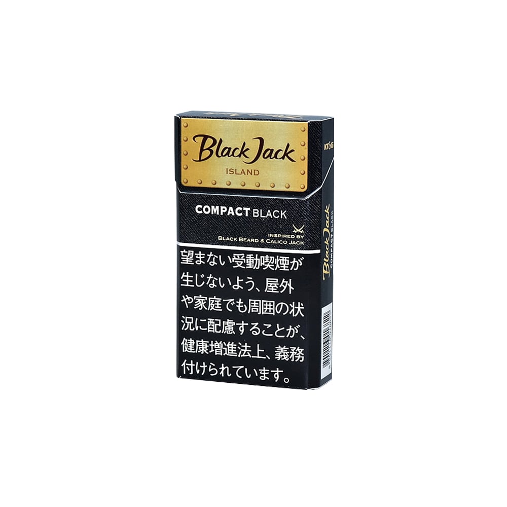 BlackJack Island Compact Black 🍂 ‣ Worldwide Shipping🚀