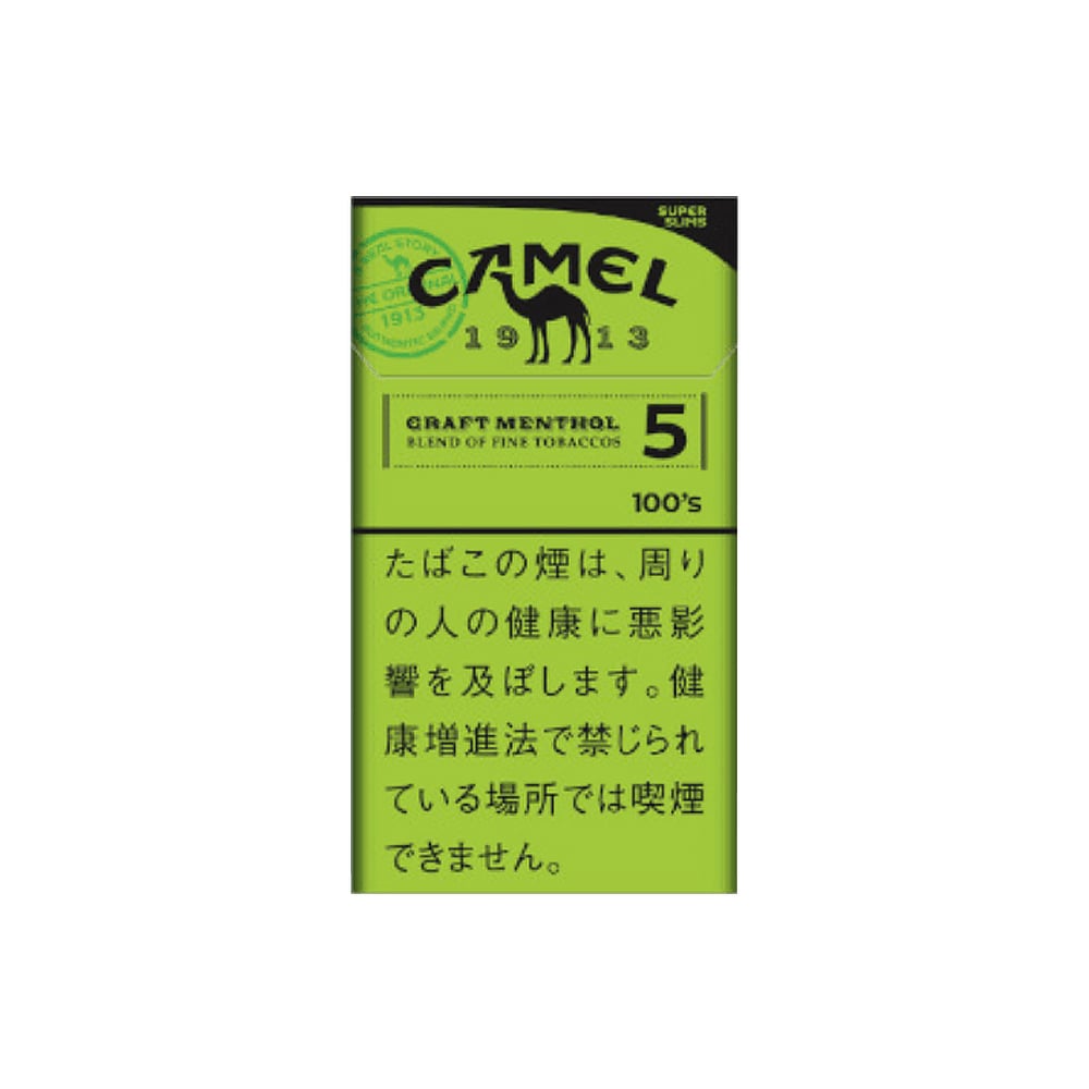 Camel Craft Menthol 5 100's (SuperSlims) 🍂 ‣ Worldwide 🚀
