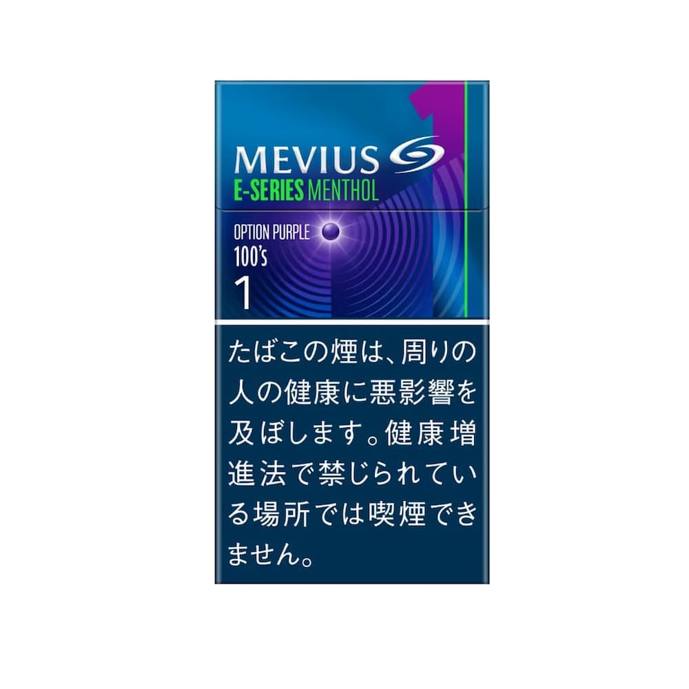 Mevius E Series Menthol Option Purple One 100's 🍂