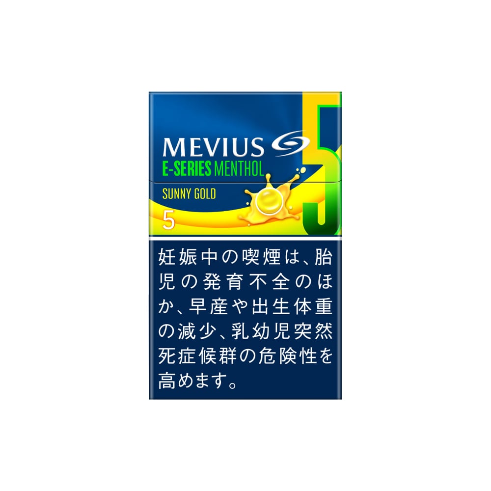 Mevius E Series Menthol Sunny Gold 5 🍂 ‣ Worldwide 🚀