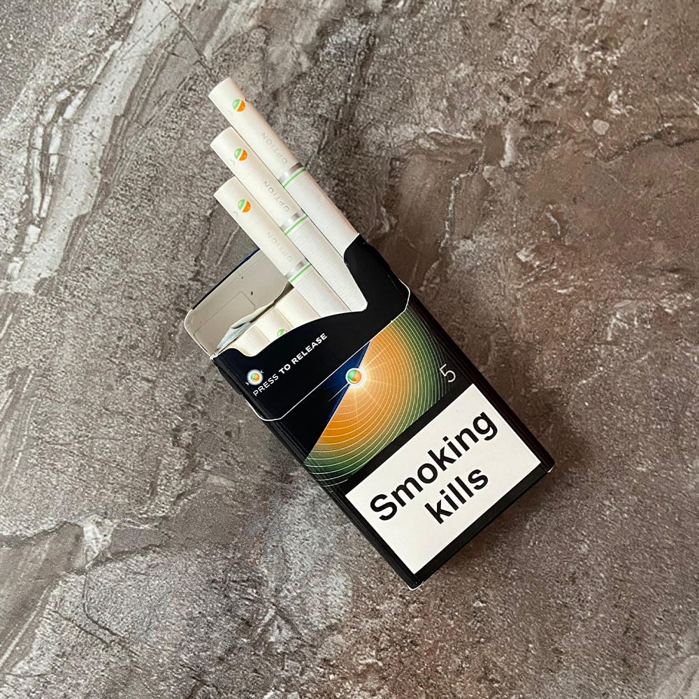 Mevius Option Fizzy Dew 5 🍂 ‣ Duty Free Price ‣ Only 5€👍