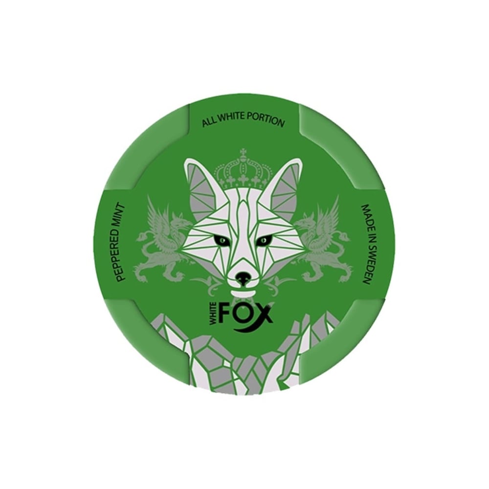 White Fox Peppered Mint 🍂 ‣ Worldwide 🚀 ‣ Only 2€ 👍
