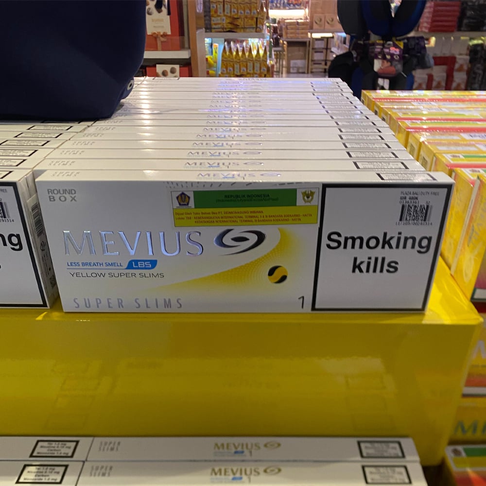 Mevius Yellow Super Slims 🍂 ‣ Duty Free Price ‣ Only 5€ 👍