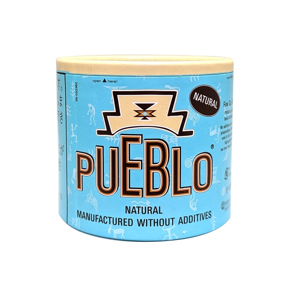 Pueblo Blue 100g (Paper Can) 🍂 ‣ Worldwide Shipping 🚀