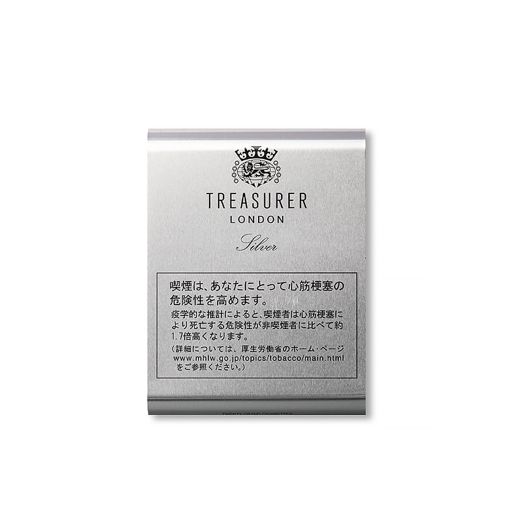 Treasurer London Aluminium Silver 🍂 ‣ Worldwide Shipping 🚀
