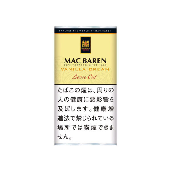 Mac Baren Vanilla Cream Loose Cut 50g 🍂 ‣ Worldwide Ship 🚀