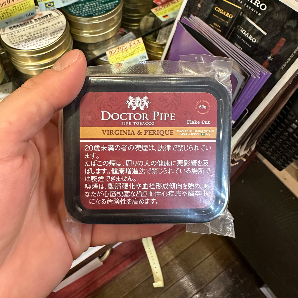 Doctor Pipe Virginia & Perique Flake 50g 🍂
